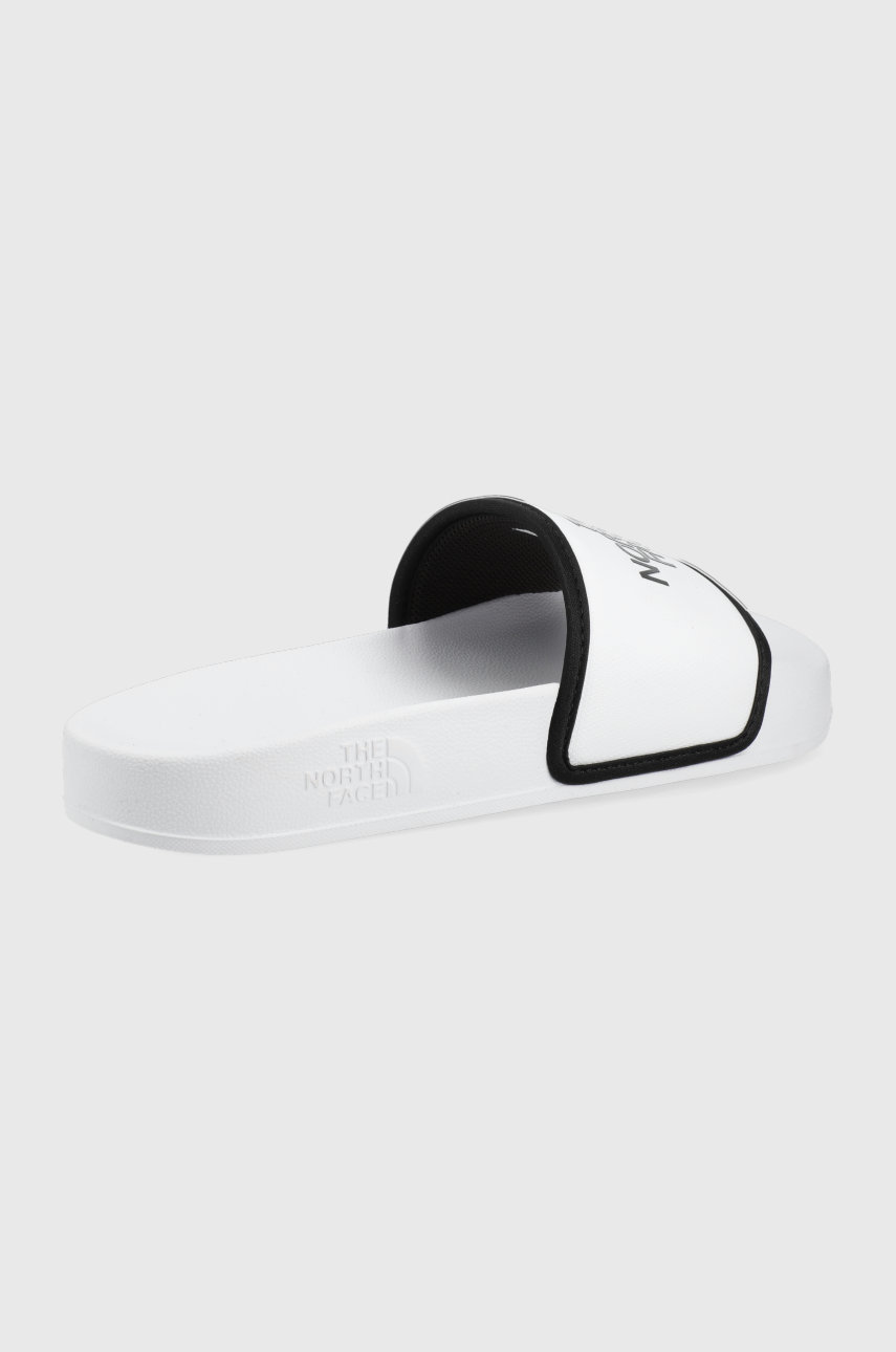 The North Face sliders white