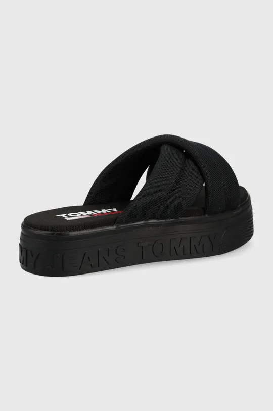 Παντόφλες Tommy Jeans μαύρο
