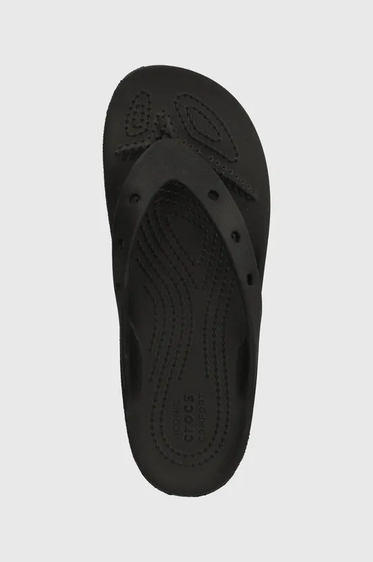 černá Žabky Crocs Classic Platform Flip