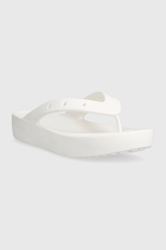 Σαγιονάρες Crocs Classic Platform Flip W Classic Platform Flip λευκό