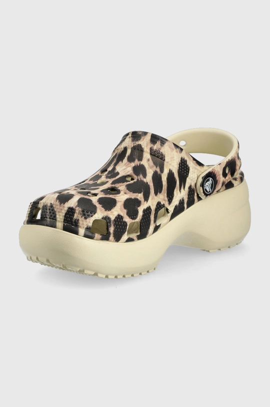 Šľapky Crocs Classic Platform Animal Remix Clog  Zvršok: Syntetická látka Vnútro: Syntetická látka Podrážka: Syntetická látka