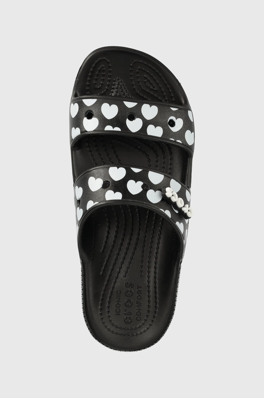 negru Crocs papuci