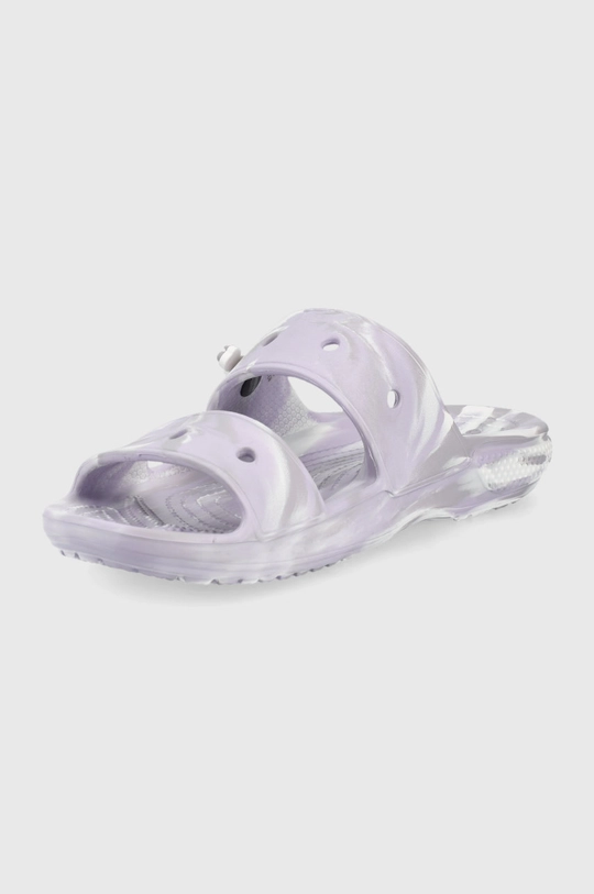 Crocs klapki Classic Marbled Sandal  Cholewka: Materiał syntetyczny Wnętrze: Materiał syntetyczny Podeszwa: Materiał syntetyczny