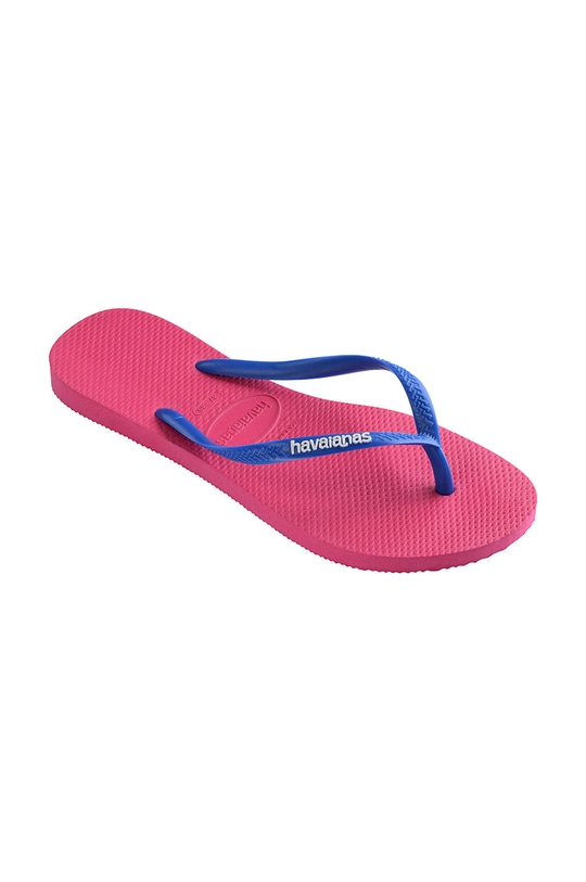 Σαγιονάρες Havaianas Slim Logo κόκκινο