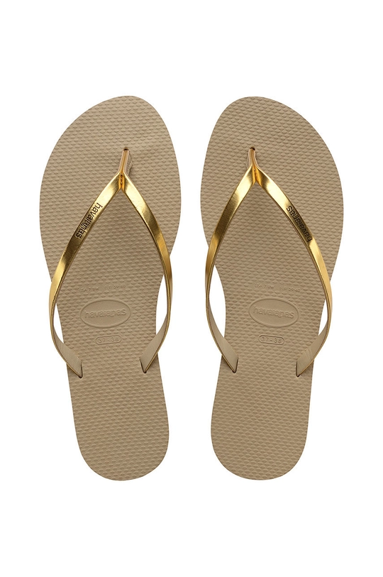 zlatna Japanke Havaianas You Metallic Ženski