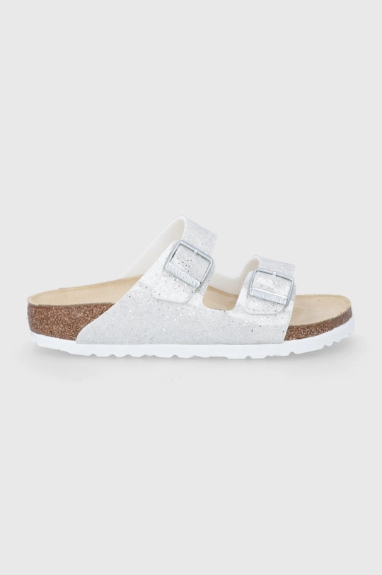 серебрянный Детские шлепанцы Birkenstock Для девочек