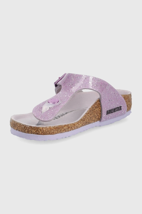 Dječje japanke Birkenstock  Vanjski dio: Sintetički materijal Unutrašnji dio: Tekstilni materijal, Prirodna koža Potplat: Sintetički materijal