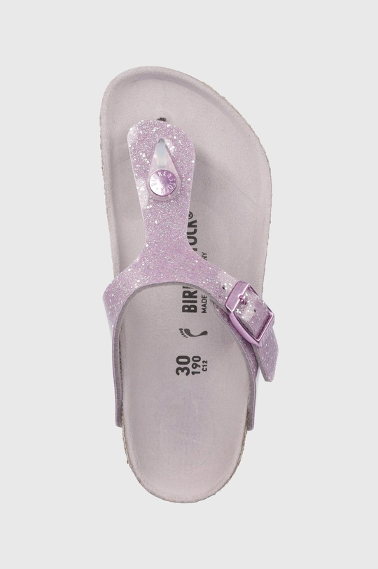 lila Birkenstock gyerek tangapapucs