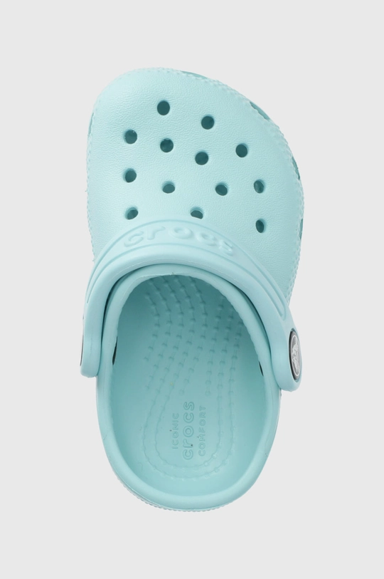 блакитний Дитячі шльопанці Crocs