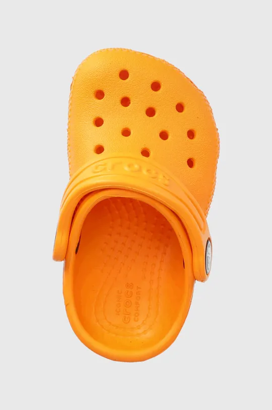 oranžna Crocs otroški natikači