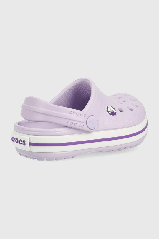 Детские шлепанцы Crocs фиолетовой