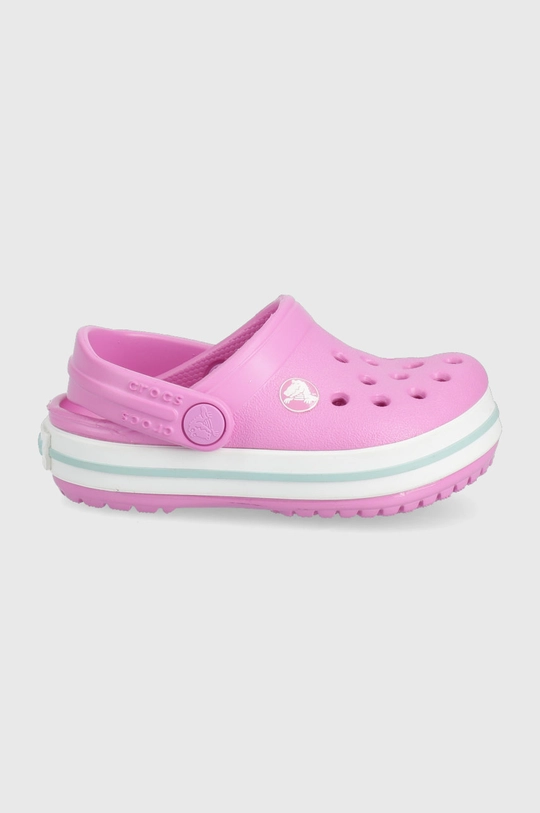 ružová Detské šľapky Crocs Dievčenský