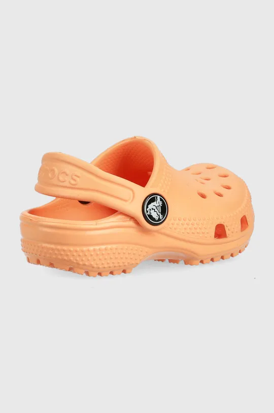 Detské šľapky Crocs oranžová