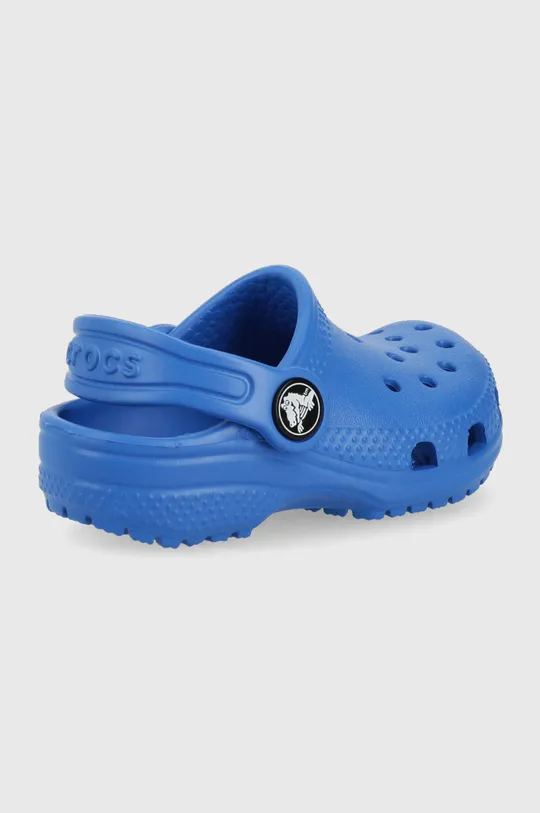 Детские шлепанцы Crocs голубой