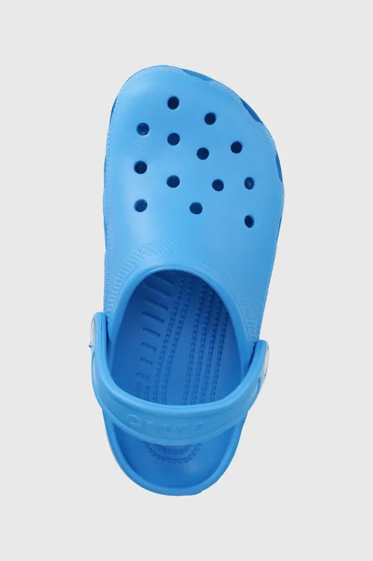 albastru metalizat Crocs papuci