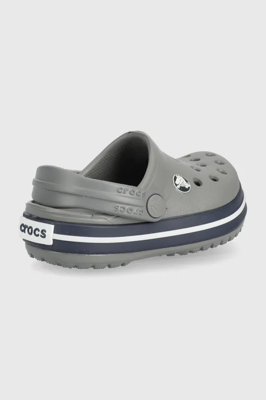 Дитячі шльопанці Crocs сірий