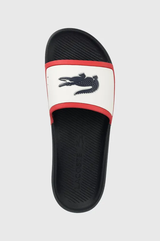 тёмно-синий Шлепанцы Lacoste Croco Slide Tri 2