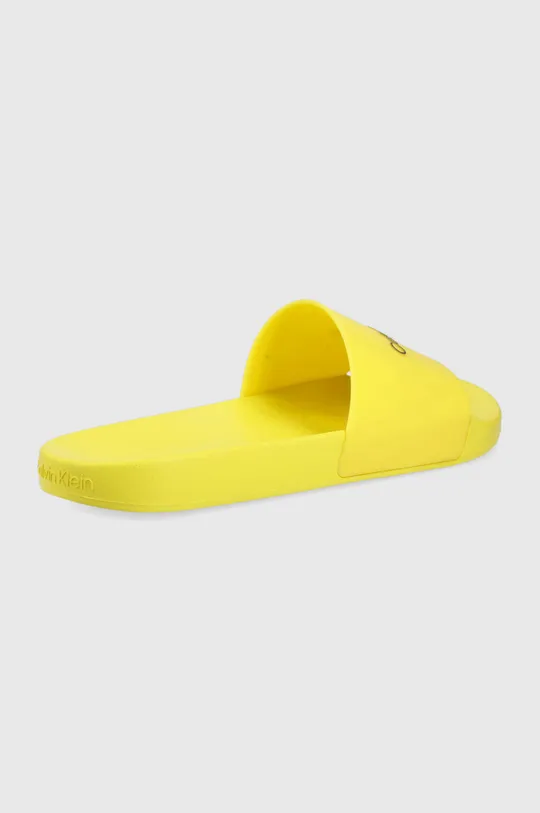 Calvin Klein klapki żółty