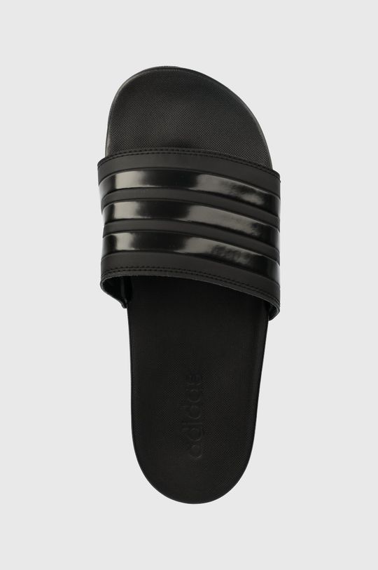 negru adidas papuci