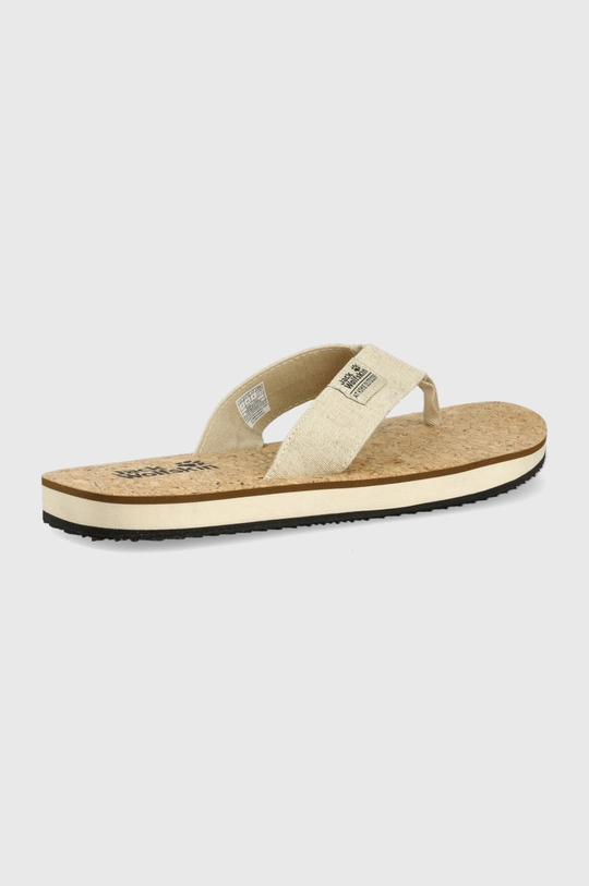 Jack Wolfskin flip-flop bézs