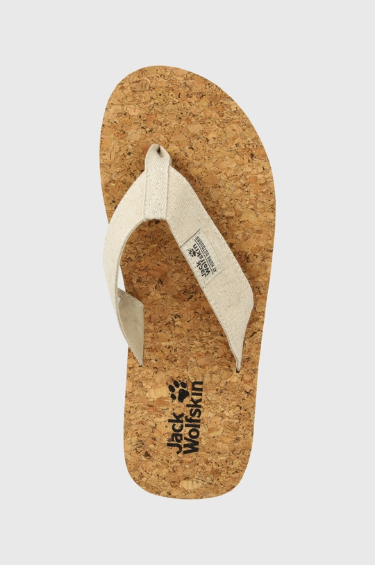 bézs Jack Wolfskin flip-flop