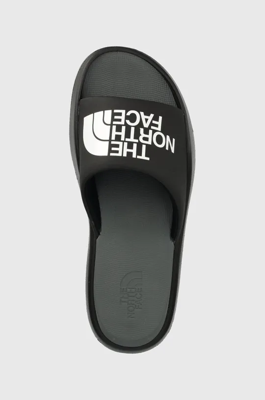 black The North Face sliders