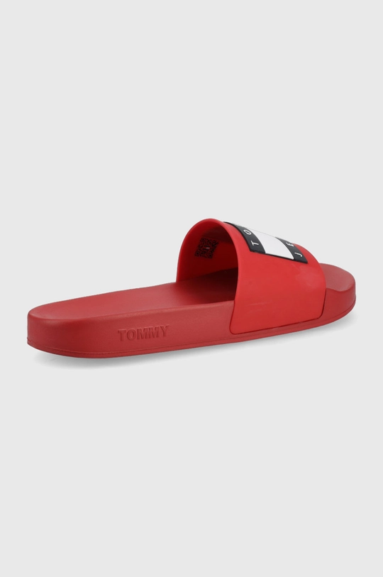 Tommy Jeans papucs piros