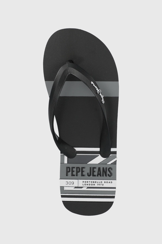 čierna Žabky Pepe Jeans Whale 309