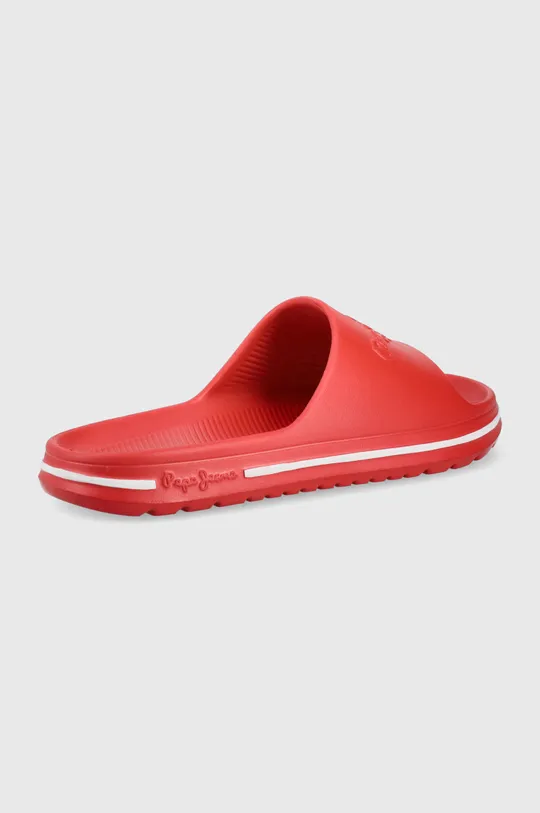 Pepe Jeans klapki beach slide czerwony