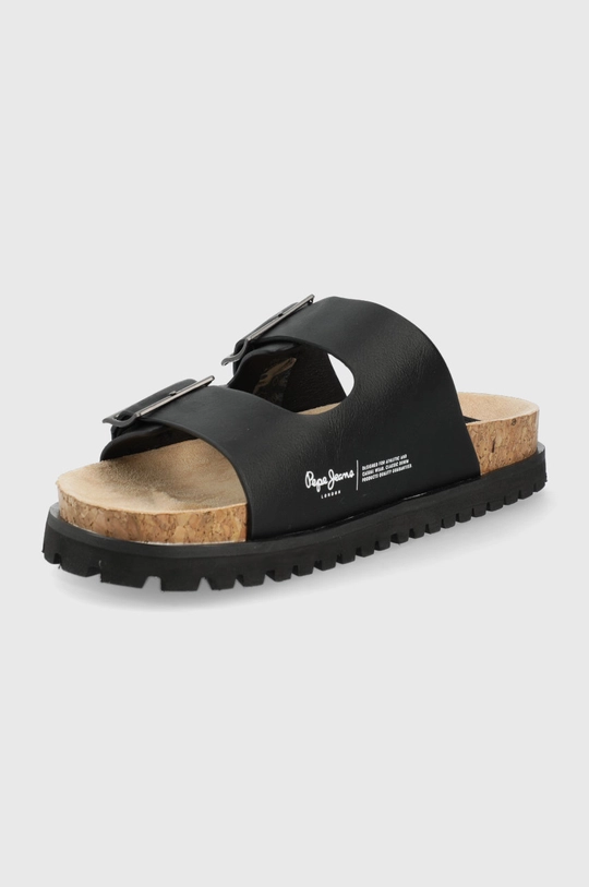 Pepe Jeans papucs Urban Sandal Smart Cork  Szár: szintetikus anyag Belseje: szintetikus anyag, textil Talp: szintetikus anyag