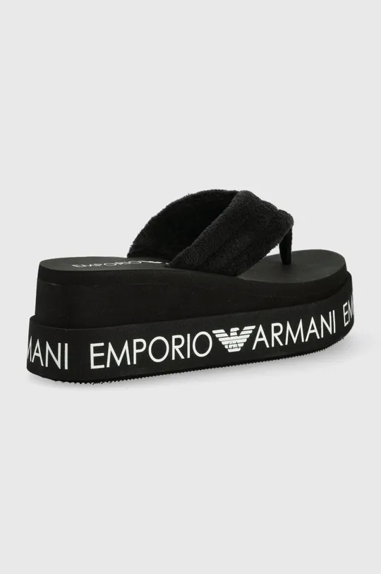 Σαγιονάρες Emporio Armani Underwear μαύρο