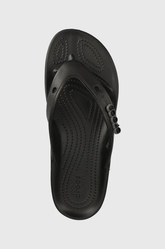 μαύρο Σαγιονάρες Crocs