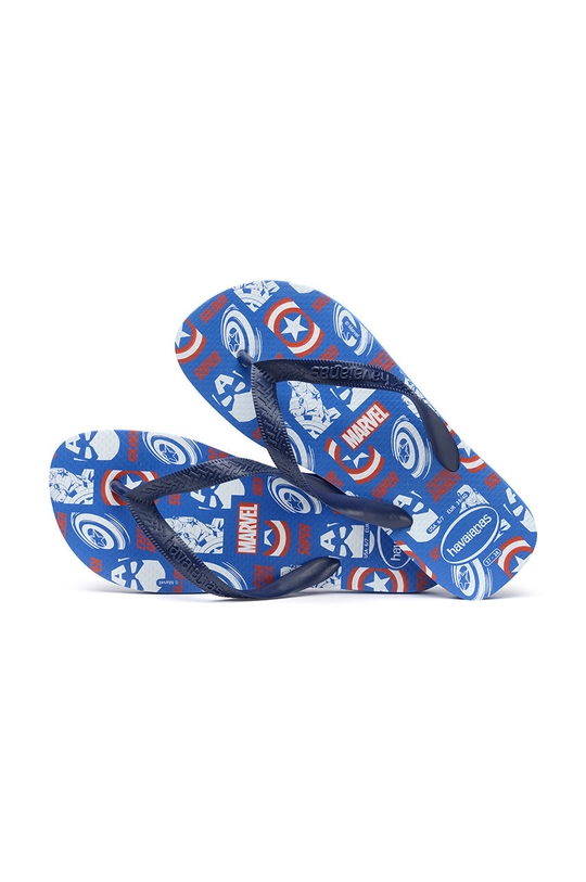 mornarsko plava Japanke Havaianas Top Marvel Logomania