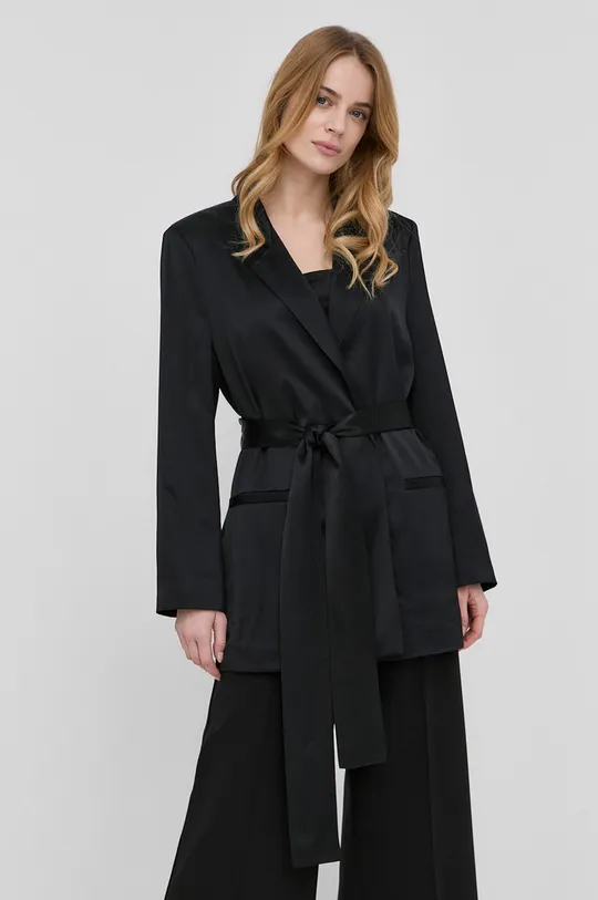 nero BOSS blazer con aggiunta di lana Donna