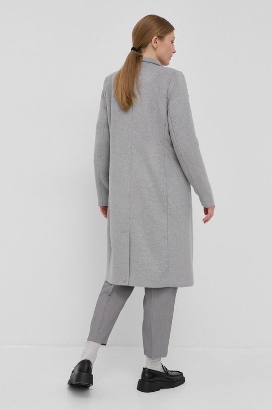 Vlněný kabát Bruuns Bazaar Catarina Janilla  Podšívka: 100% Polyester Hlavní materiál: 50% Vlna, 50% Recyklovaný polyester