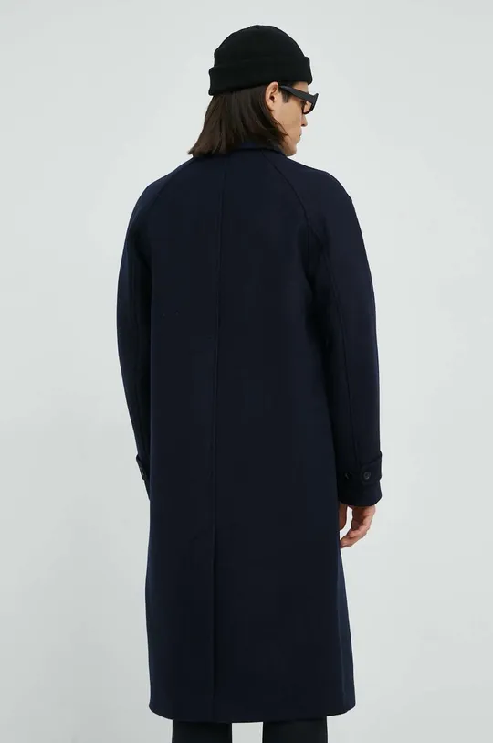 Шерстяное пальто Samsoe Samsoe  Основной материал: 62% Переработанная шерсть, 38% Полиамид Подкладка: 100% Вискоза