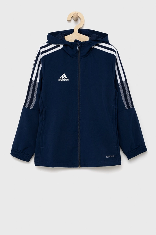 modrá Detská bunda adidas Performance GP4974 Chlapčenský