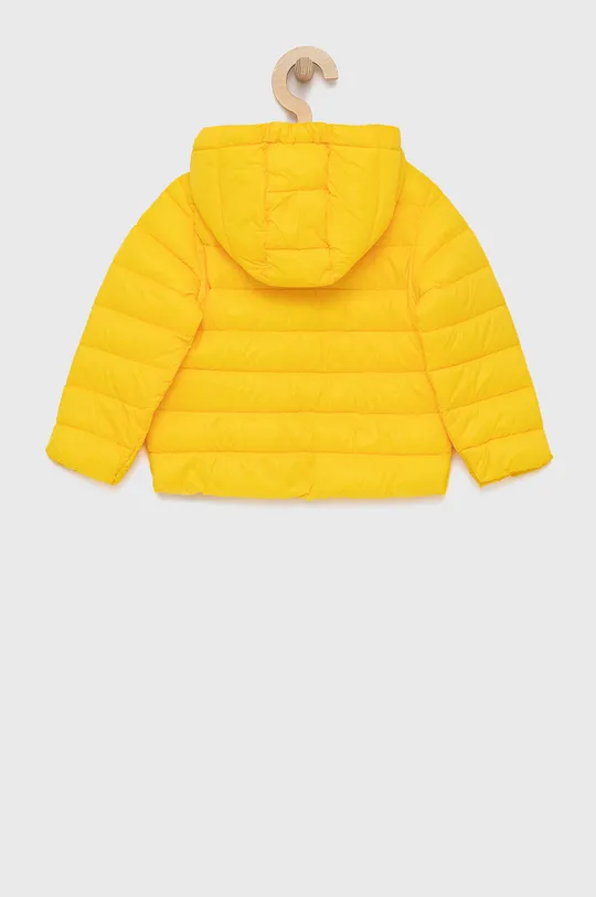 United Colors of Benetton - Παιδικό μπουφάν κίτρινο
