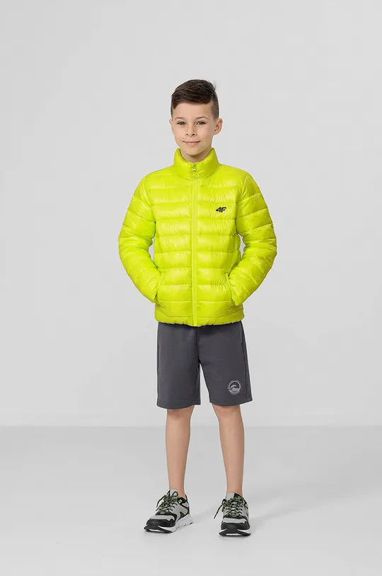 πράσινο Παιδικό μπουφάν 4F Για αγόρια