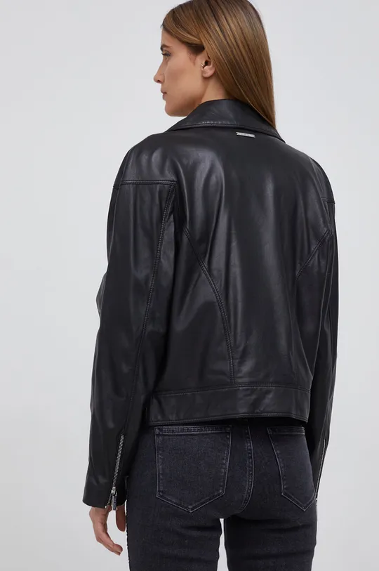 Δερμάτινο jacket Armani Exchange  Φόδρα: 100% Πολυεστέρας Κύριο υλικό: 100% Φυσικό δέρμα
