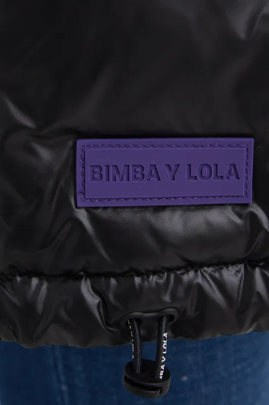 μαύρο Μπουφάν με επένδυση από πούπουλα Bimba Y Lola
