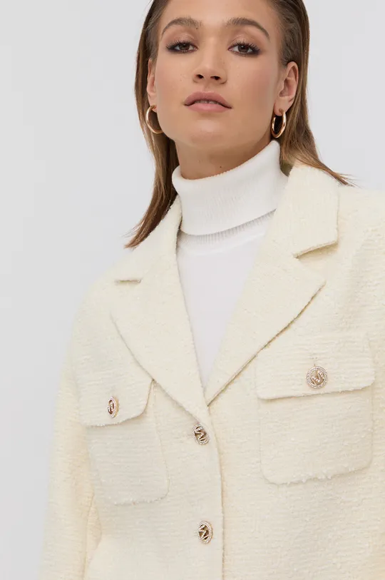 beige Miss Sixty cappotto con aggiunta di lana