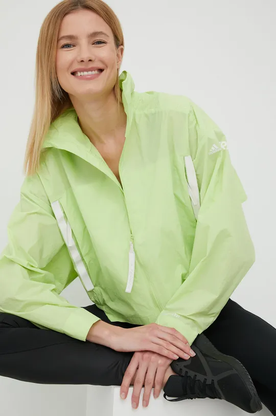 πράσινο Αντιανεμικό adidas TERREX Myshelter Γυναικεία
