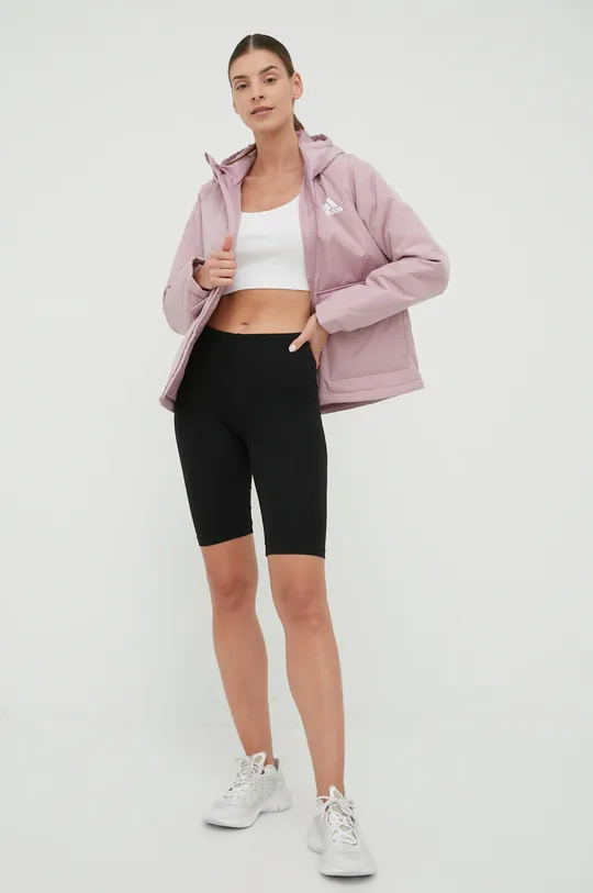 adidas Performance rövid kabát lila