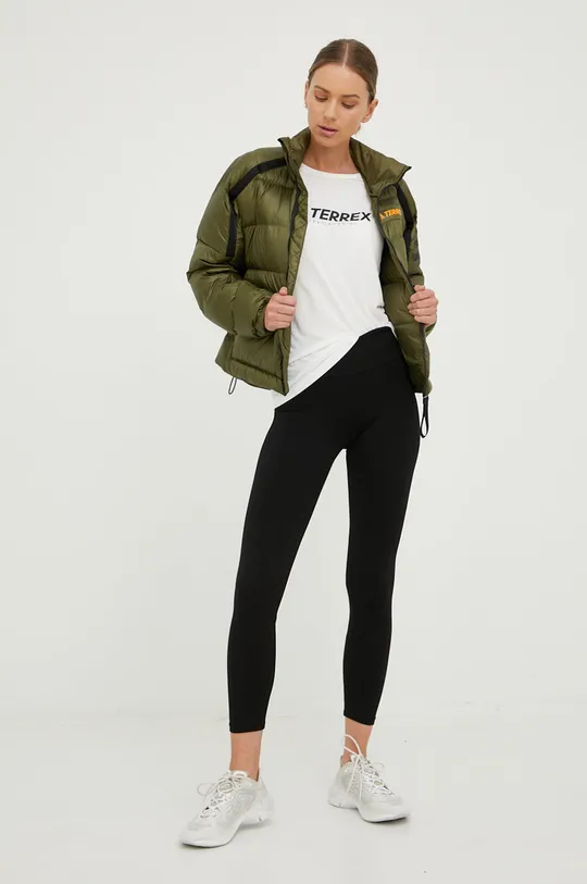Sportska pernata jakna adidas TERREX Utilit zelena