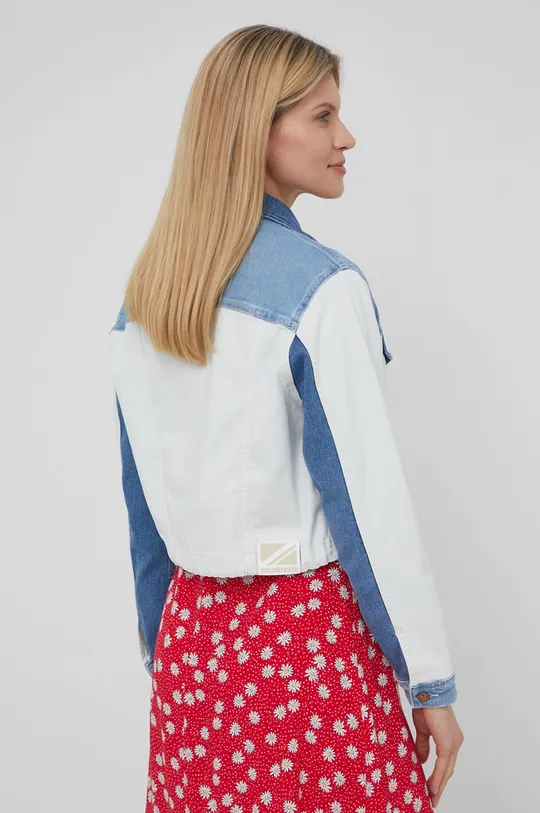 Rifľová bunda Pepe Jeans Tiffany Blend  93% Bavlna, 2% Elastan, 5% Polyester