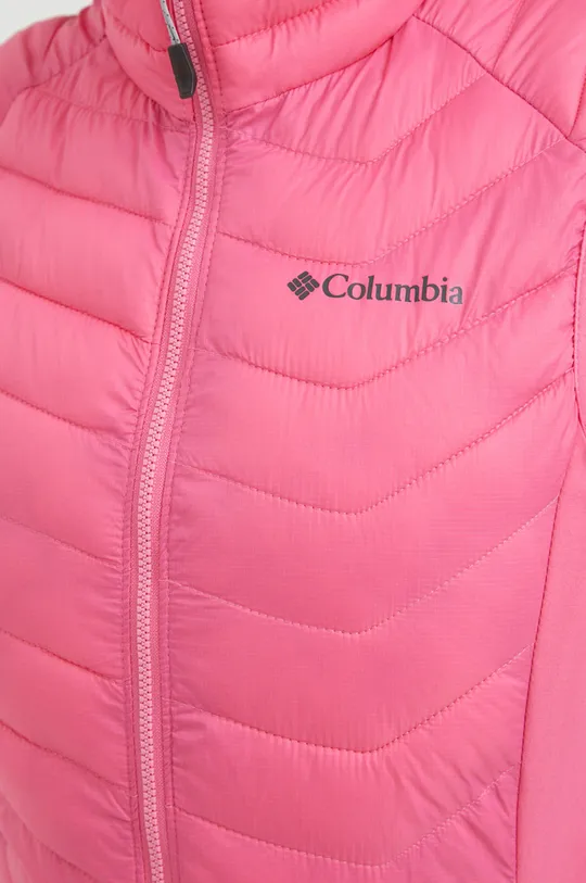 rózsaszín Columbia sportos mellény Powder Pass