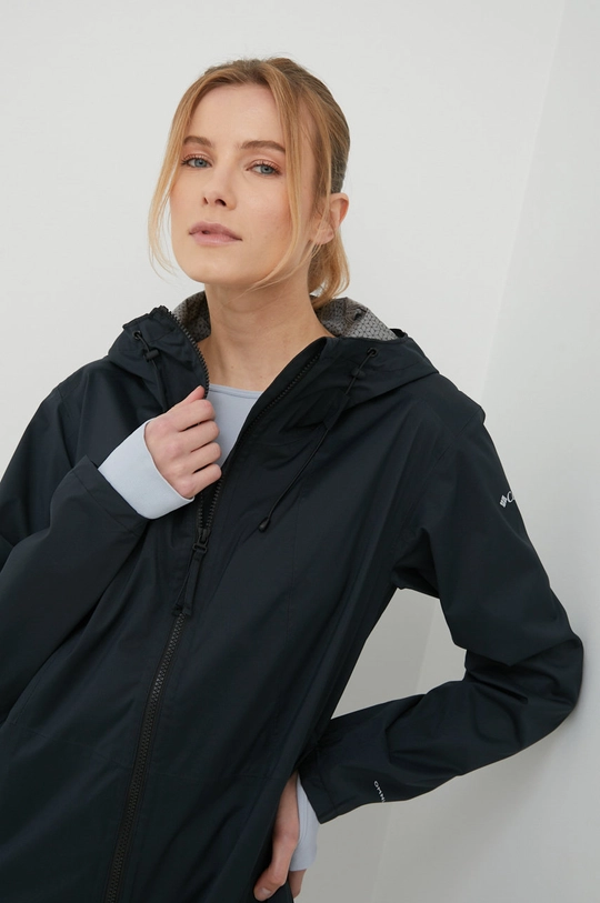 black Columbia outdoor jacket