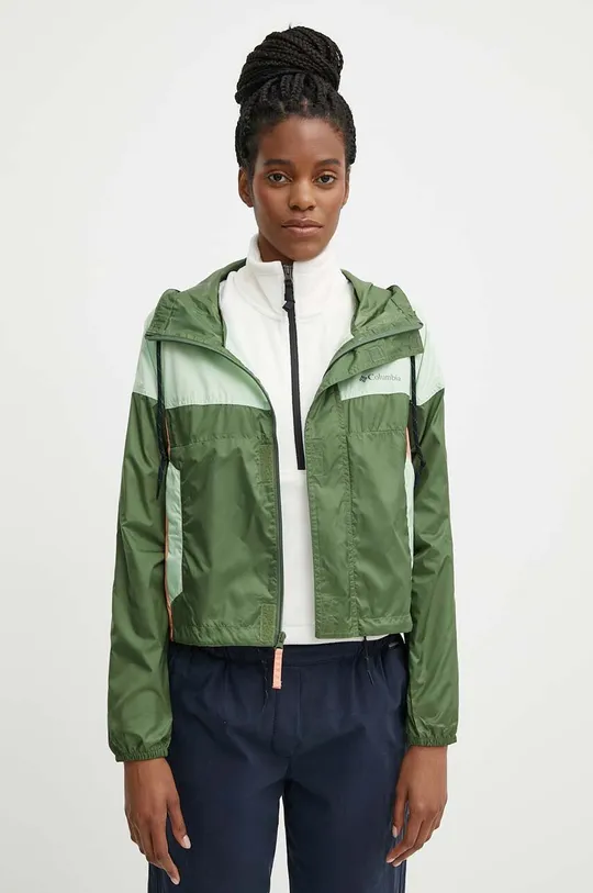 zöld Columbia szabadidős kabát Flash Challenger Női
