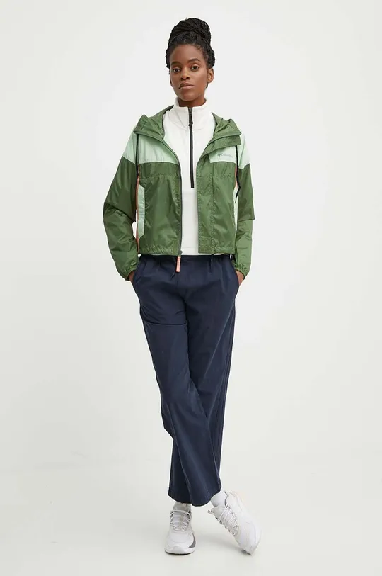 Куртка outdoor Columbia Flash Challenger зелёный